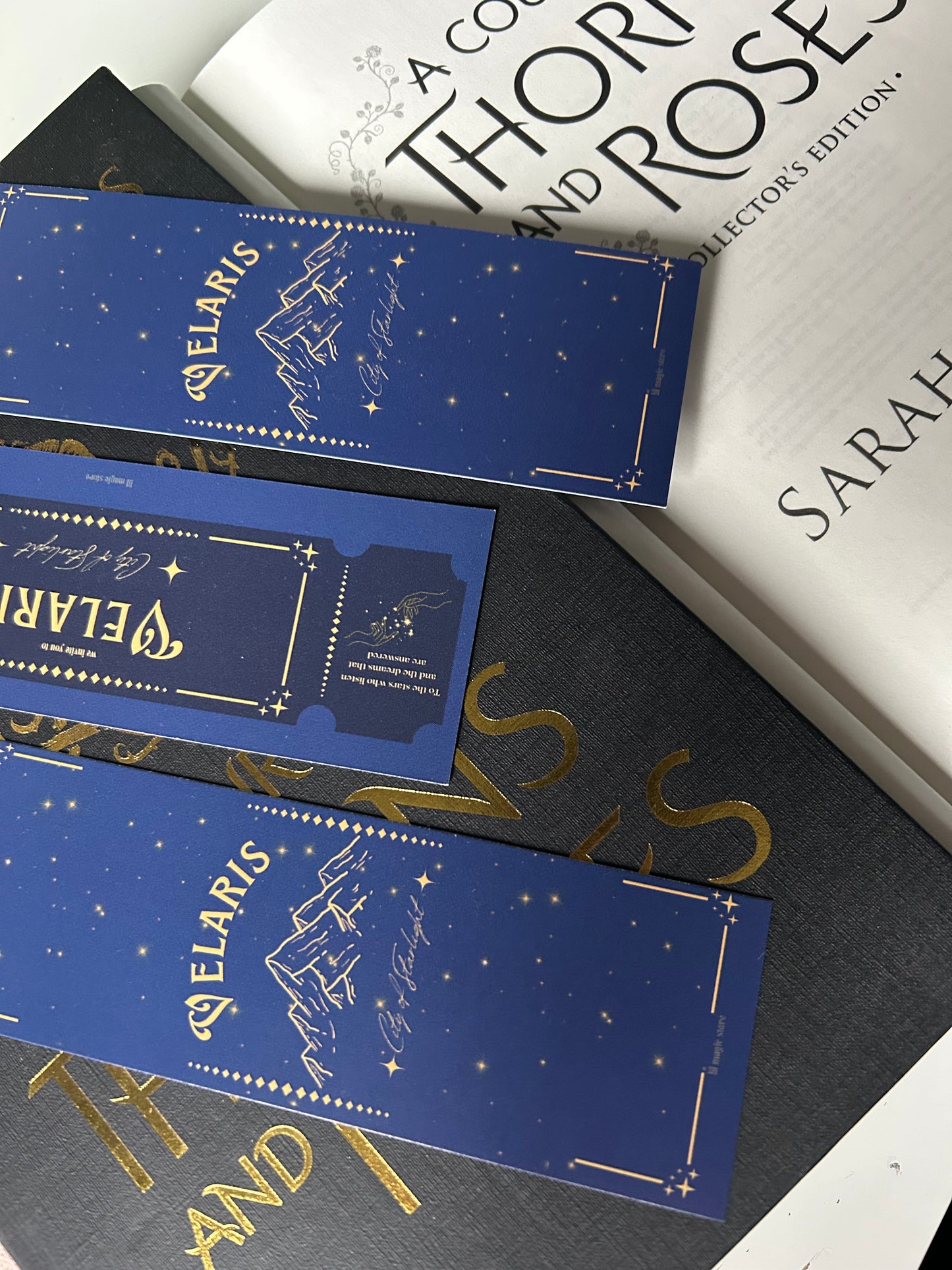 A Court of Thorns and Roses Bookmarks|| Bookish Collection