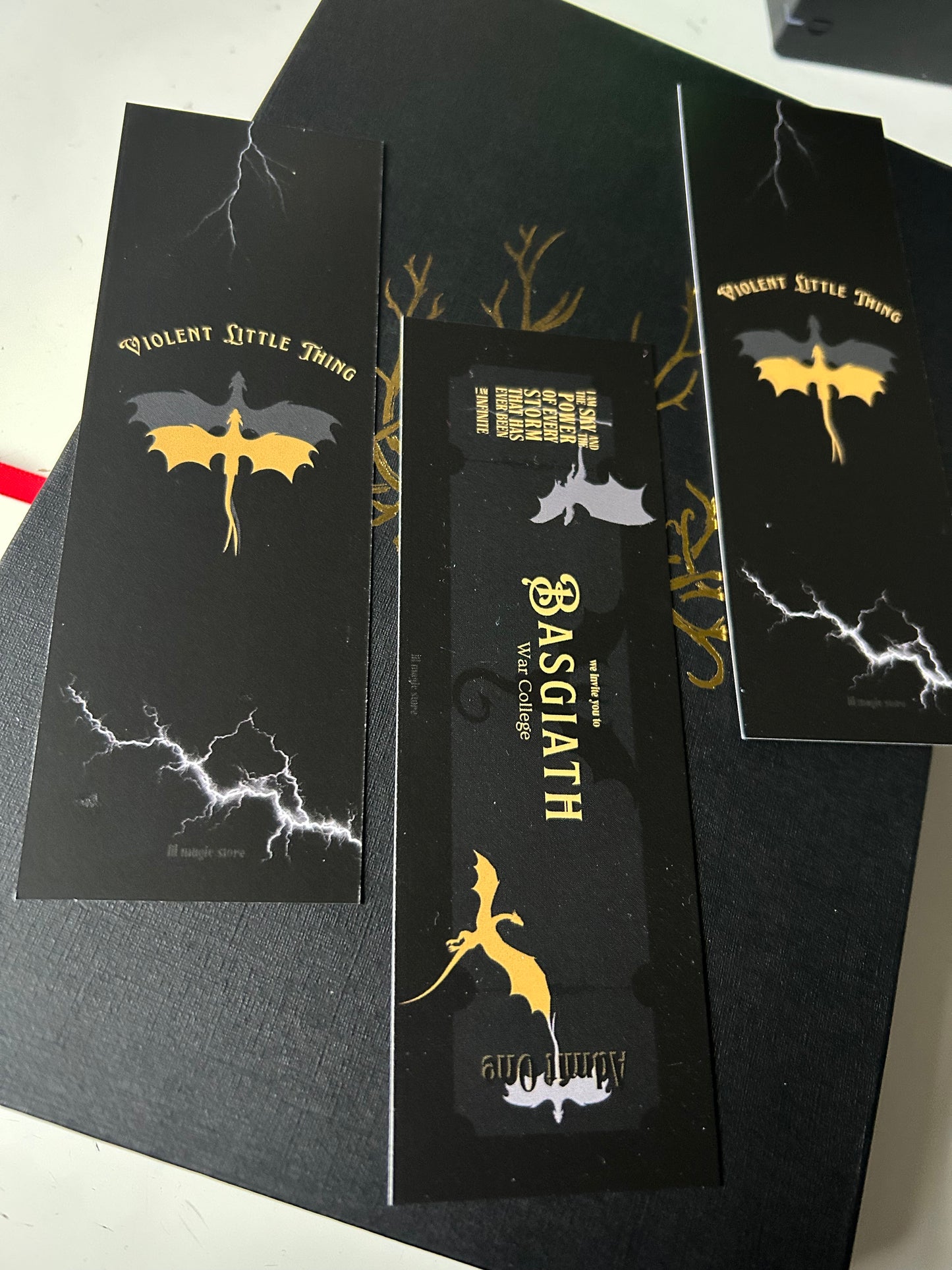 Fourth Wing Bookmark || Bookish Collection