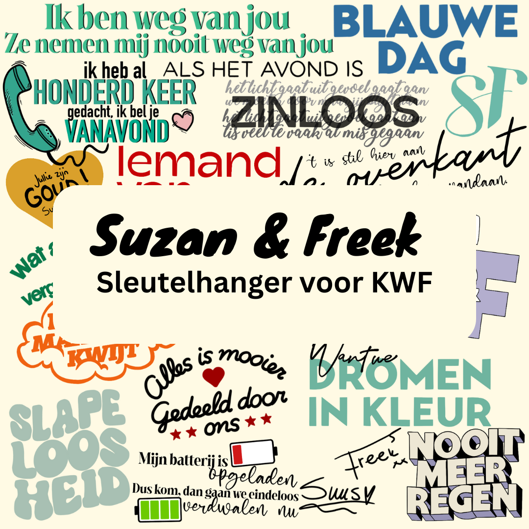 Suzan & Freek || Sleutelhanger