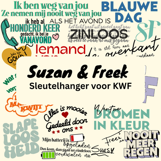 Suzan & Freek || Sleutelhanger