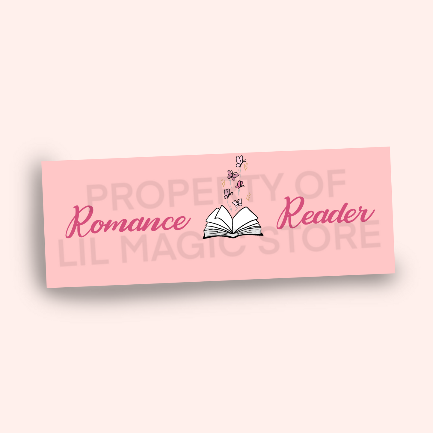 Romance Reader || Valentine's Bookmark