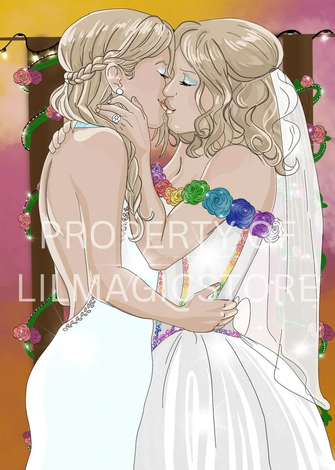 Mad Archer Mini Wedding Print || Once Upon a Time Print