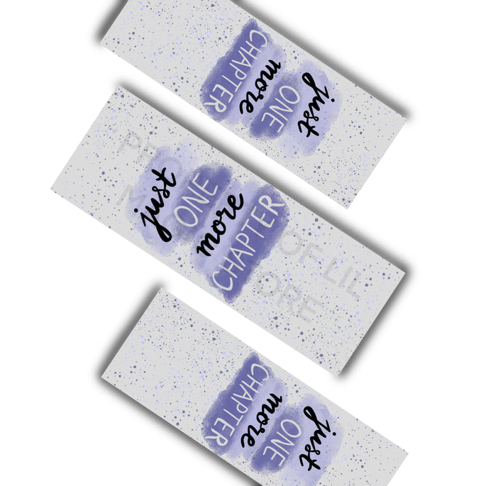 Handmade Bookmark || One More Chapter bookmark
