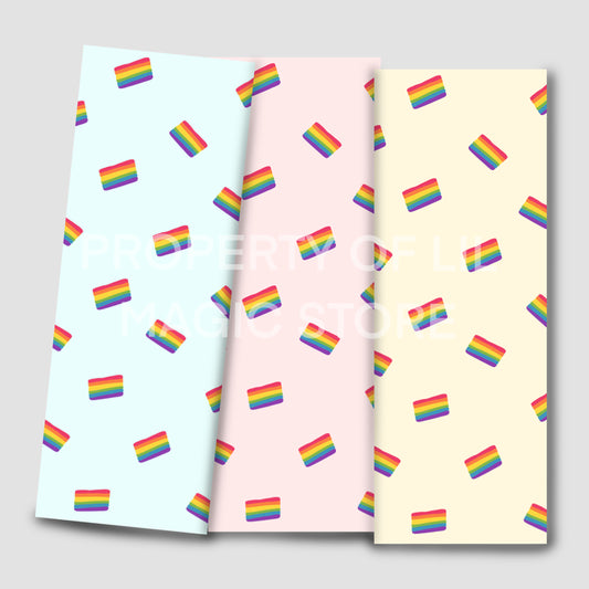 Gay Pride Bookmark || Rainbow Bookmark
