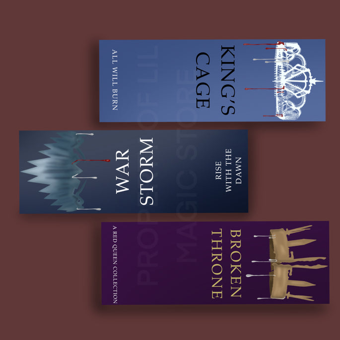 Red Queen Bookmark || Red Queen by Victoria Aveyard