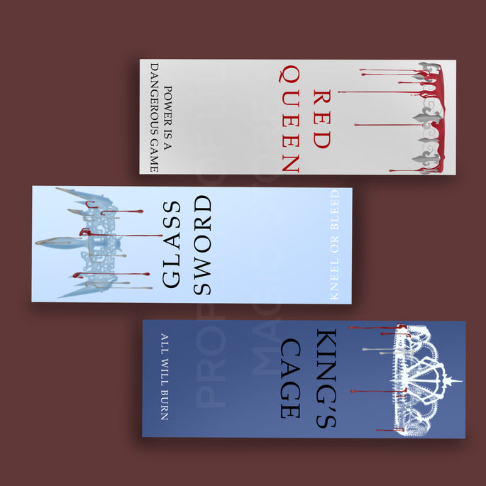 Red Queen Bookmark || Red Queen by Victoria Aveyard