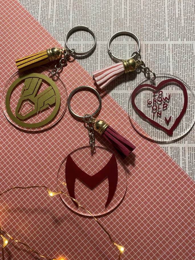 WandaVision Keychain