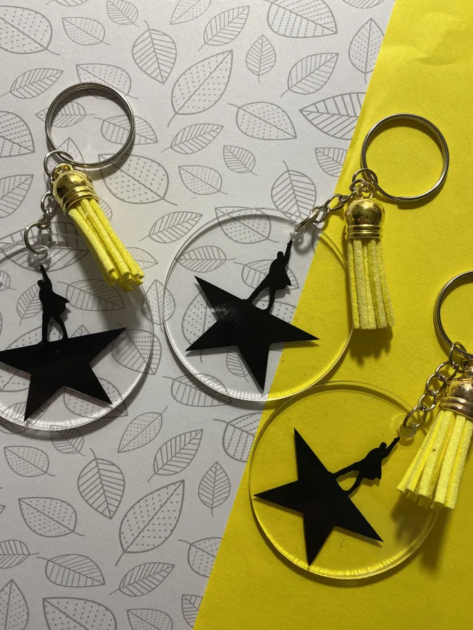 Hamilton the Musical Keychain