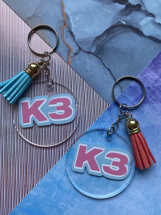 K3 Sleutelhanger || Hanne Marthe en Julia