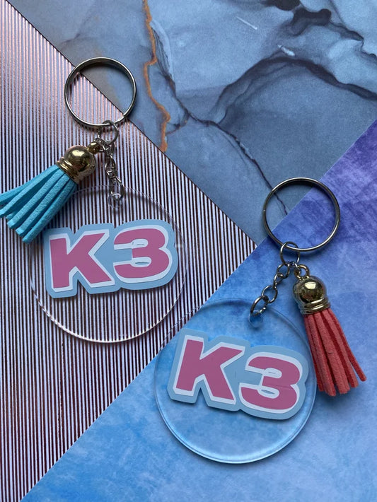 K3 Sleutelhanger || Hanne Marthe en Julia