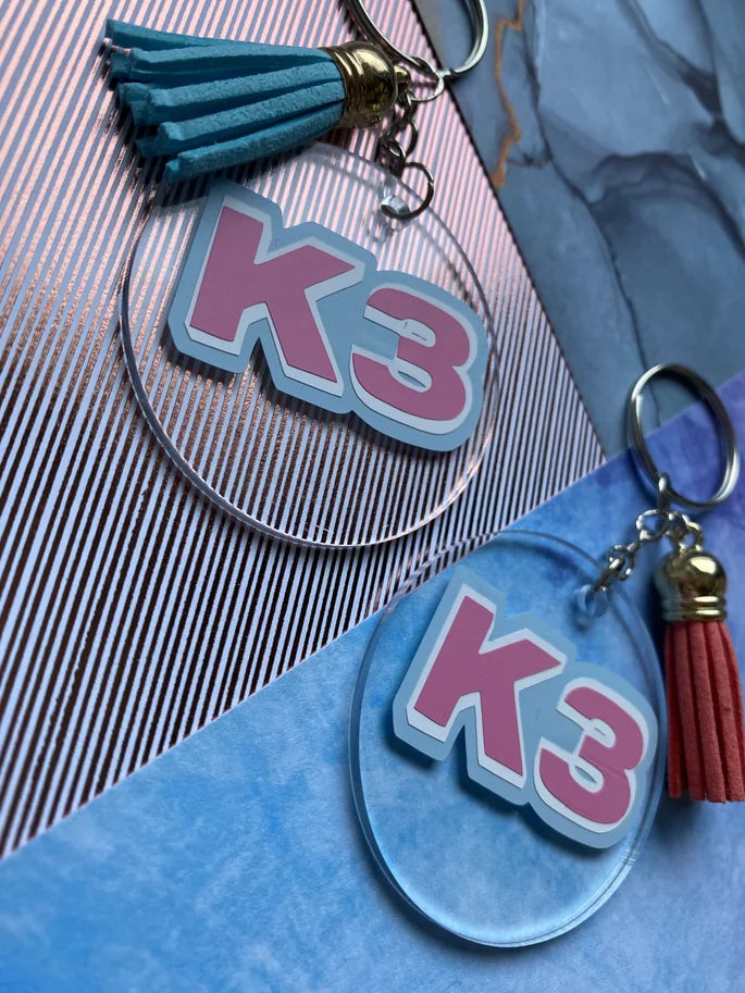 K3 Sleutelhanger || Hanne Marthe en Julia
