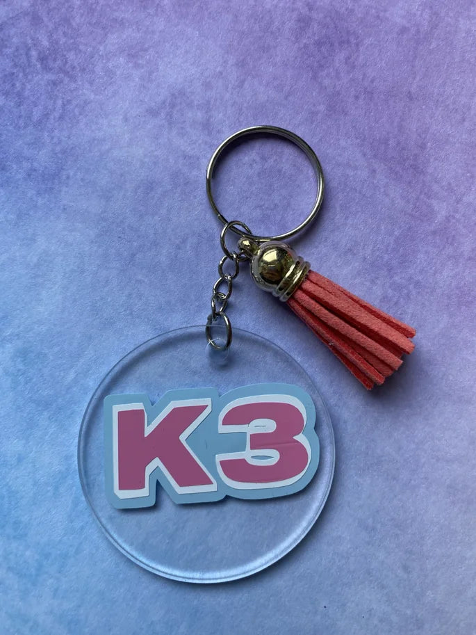 K3 Sleutelhanger || Hanne Marthe en Julia