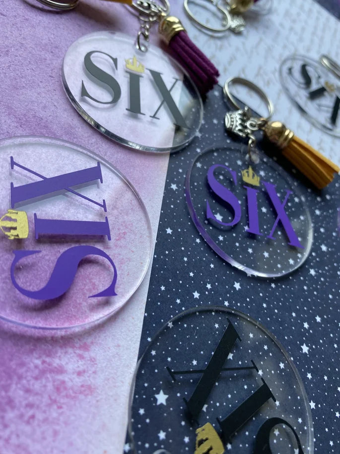 SIX the musical keychain
