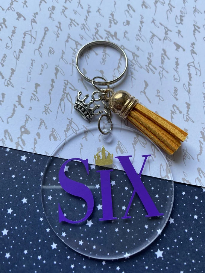 SIX the musical keychain