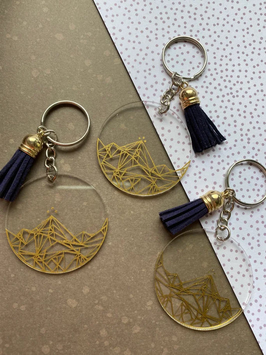 ACOTAR Keychain || Velaris Inspired Keychain