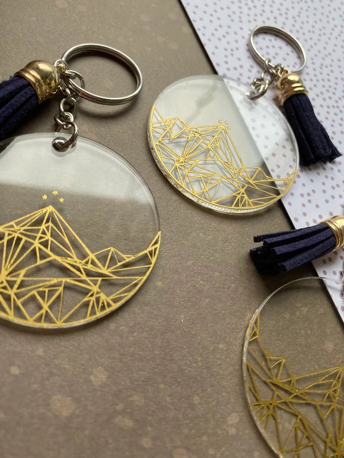 ACOTAR Keychain || Velaris Inspired Keychain