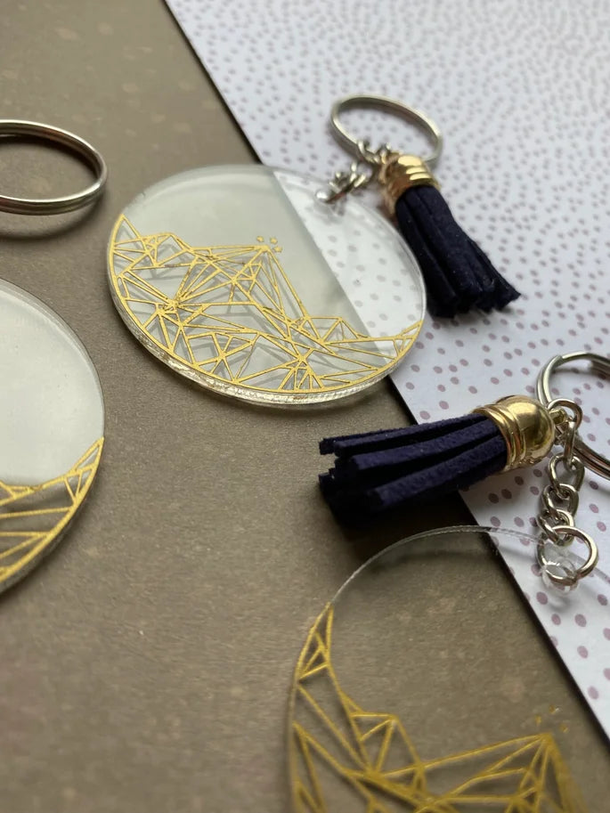 ACOTAR Keychain || Velaris Inspired Keychain