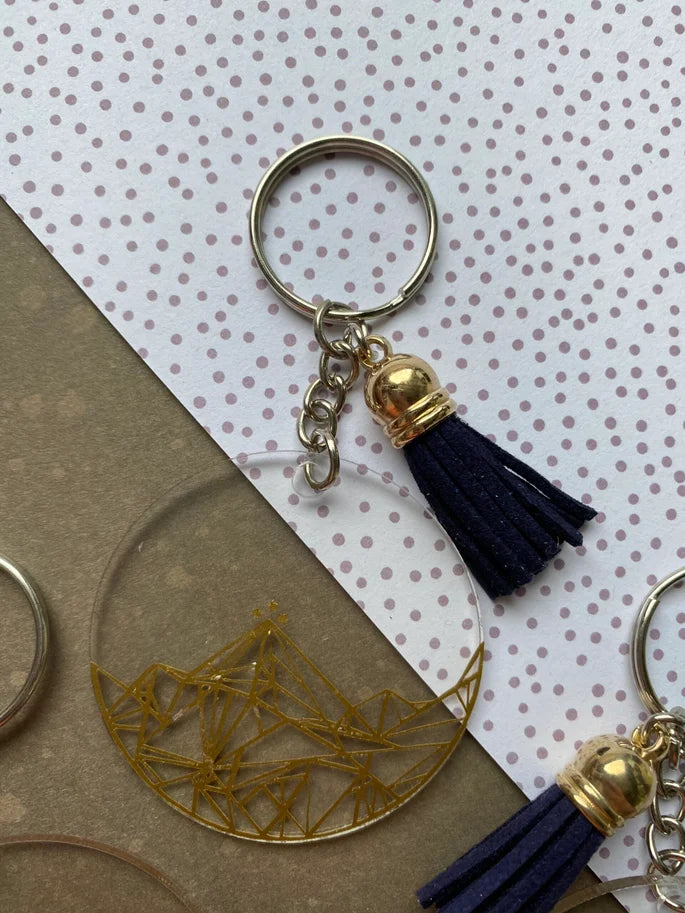ACOTAR Keychain || Velaris Inspired Keychain