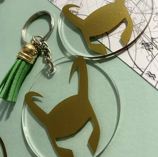 Loki of Asgard Keychain