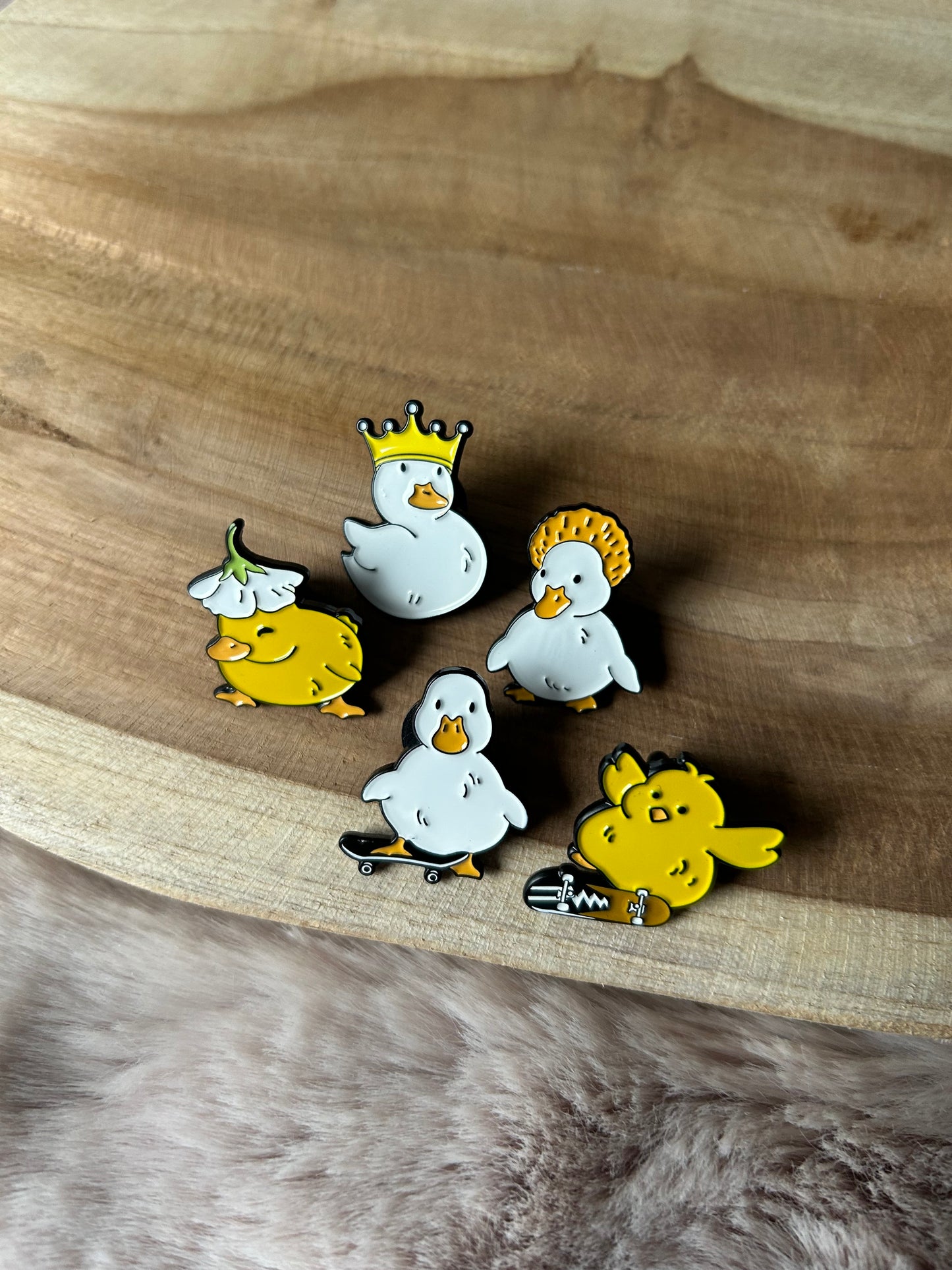 Duckies || Animal Enamel Pin