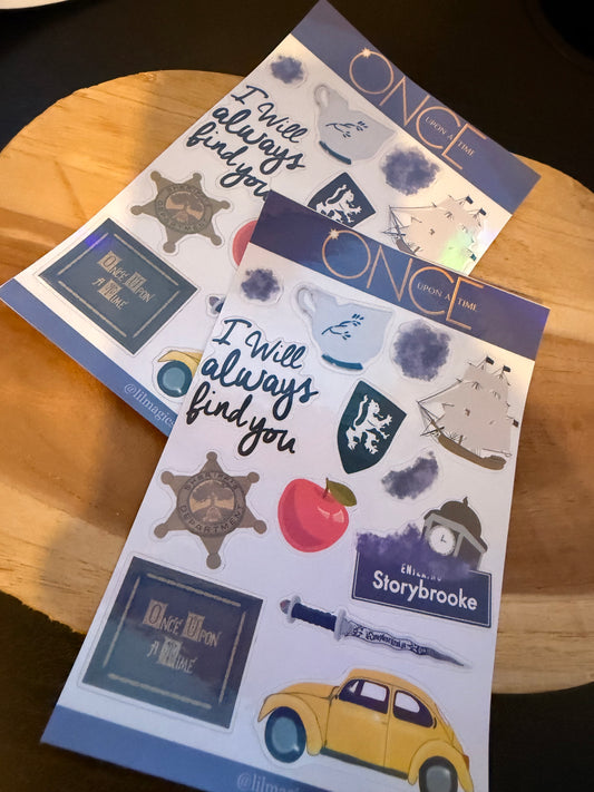 Once Upon a Time || Sticker Sheet