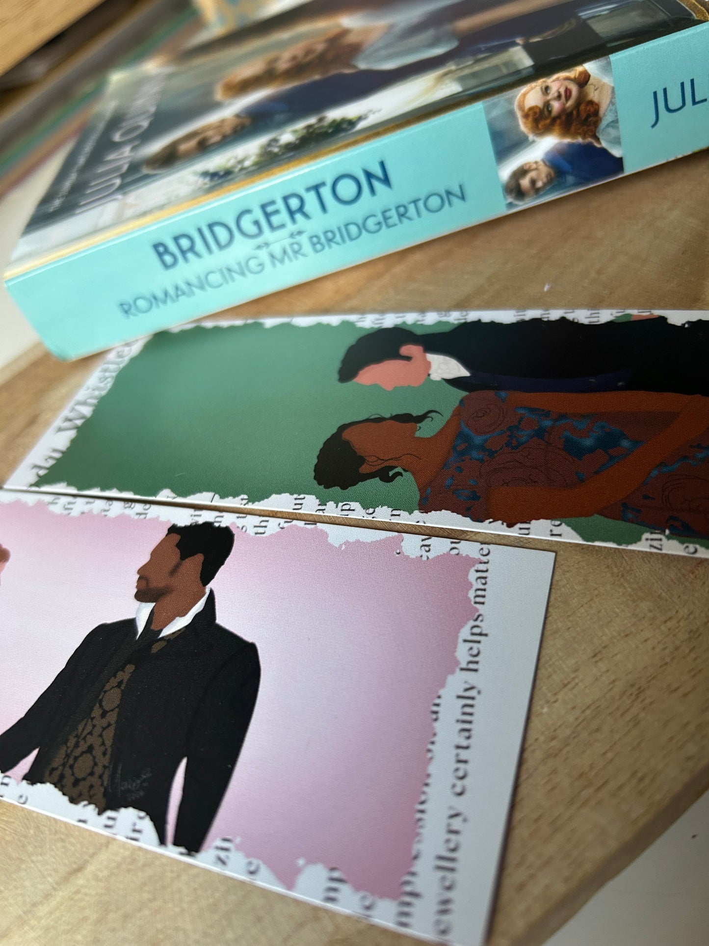 Dearest Gentle Reader || Bridgerton Bookmark Collection