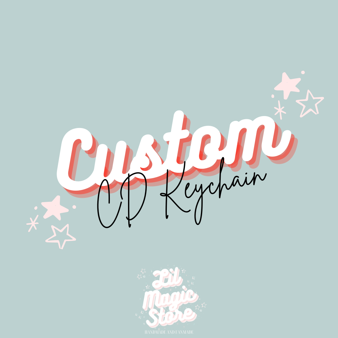 Custom CD Keychain - Make it yourself!