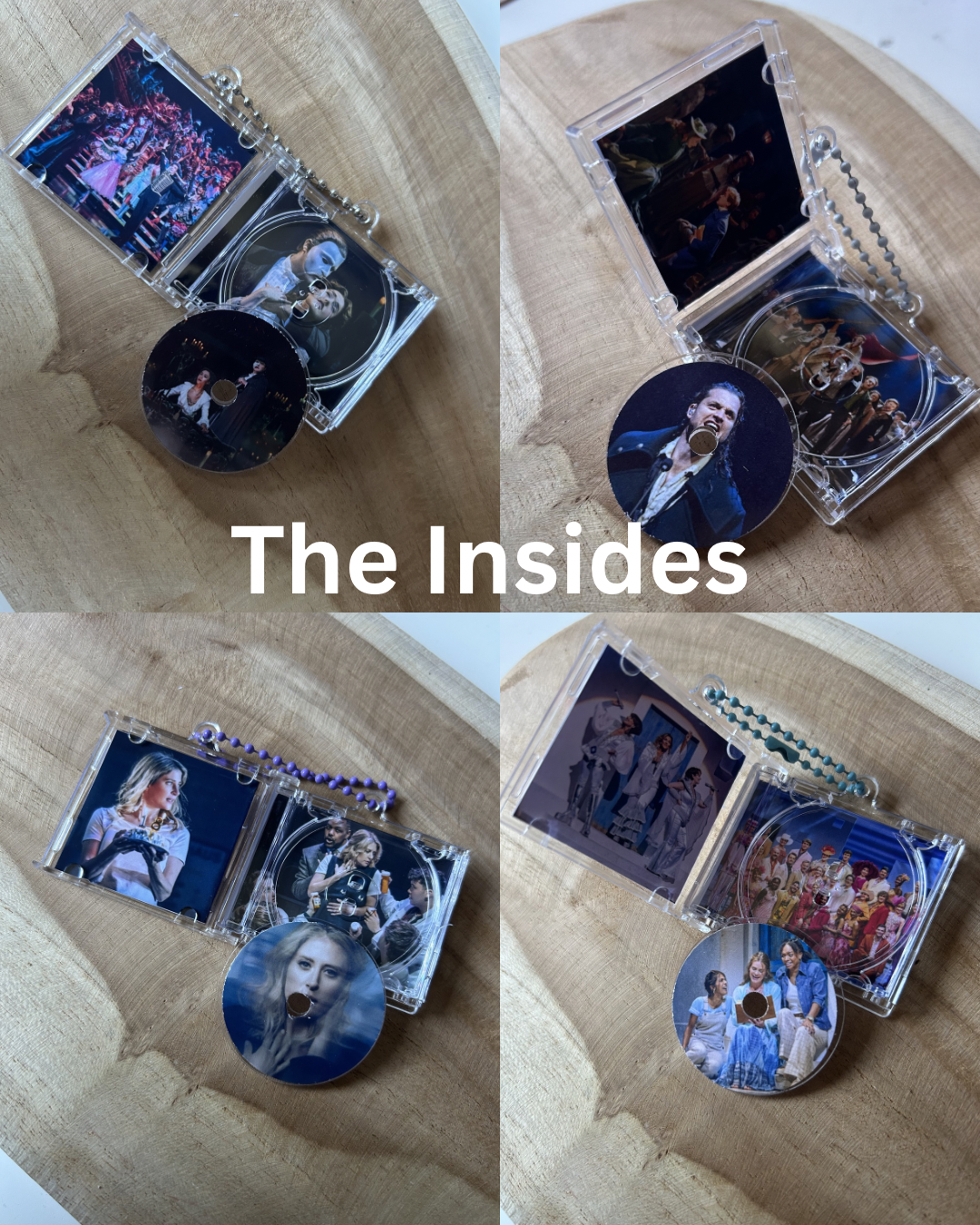 West End Musicals || Mini CD Keychain