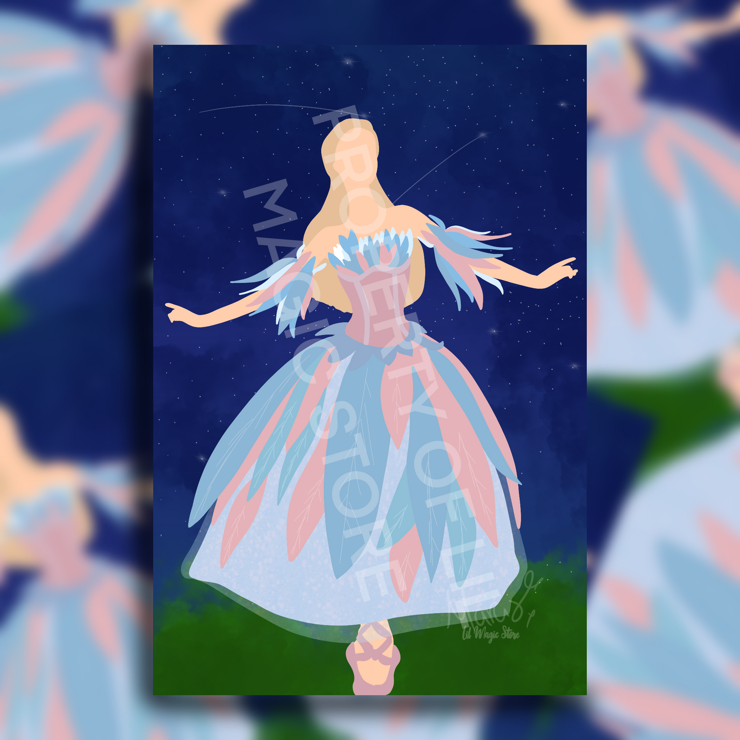 Barbie Swan Lake || Art Print