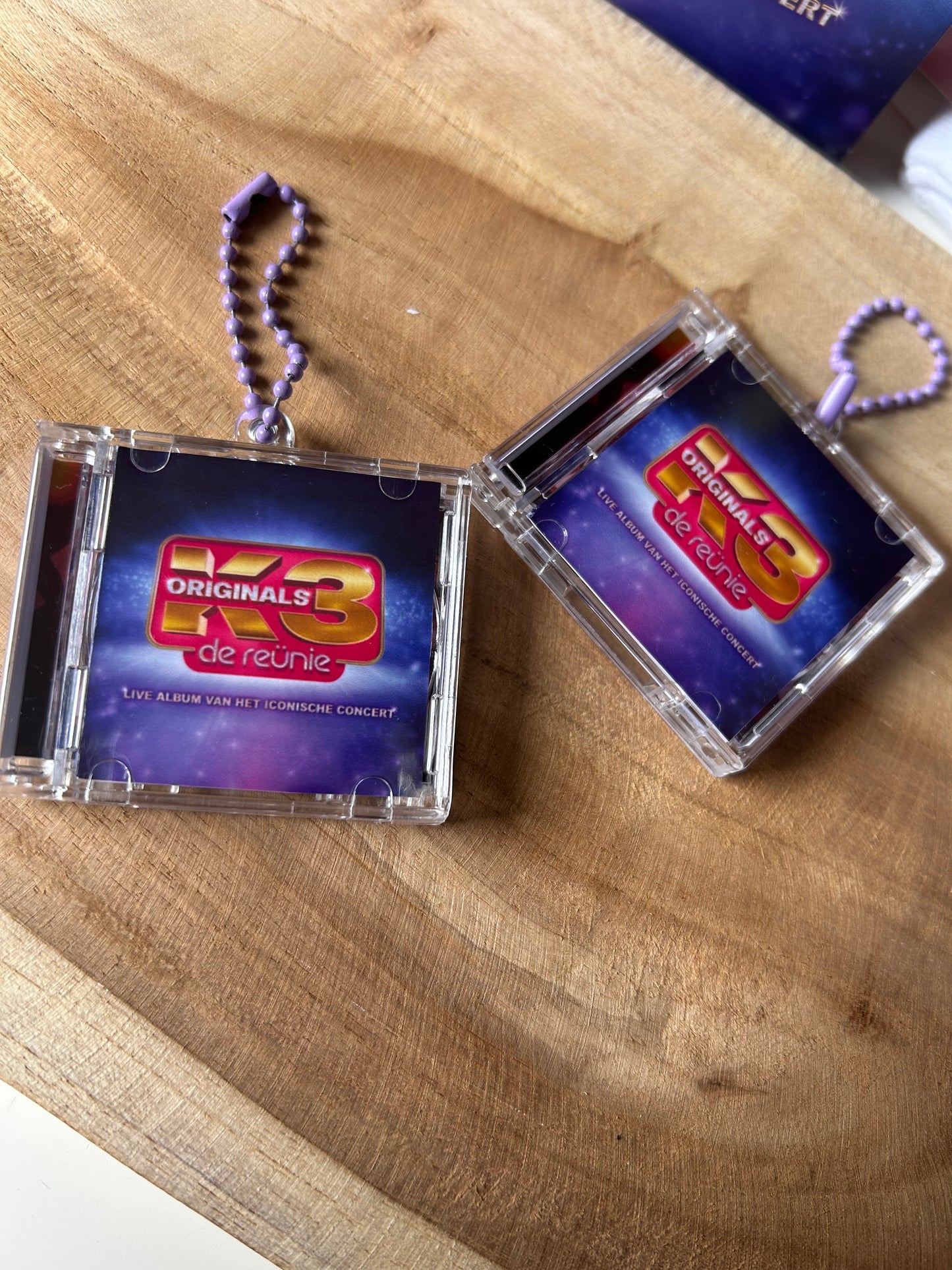 K3 Originals: de Reünie || Mini CD Keychain