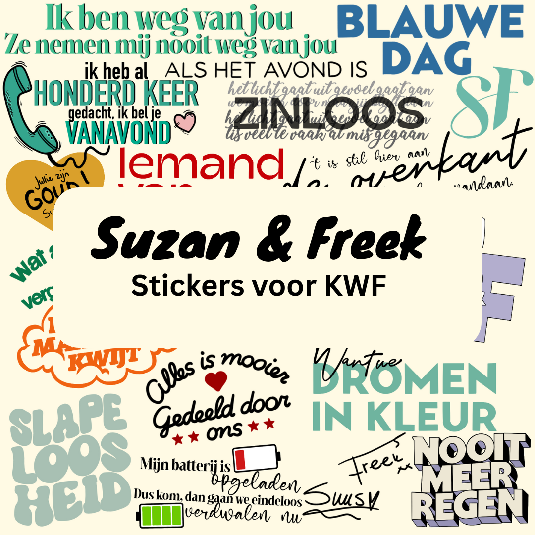 Suzan & Freek || Stickers