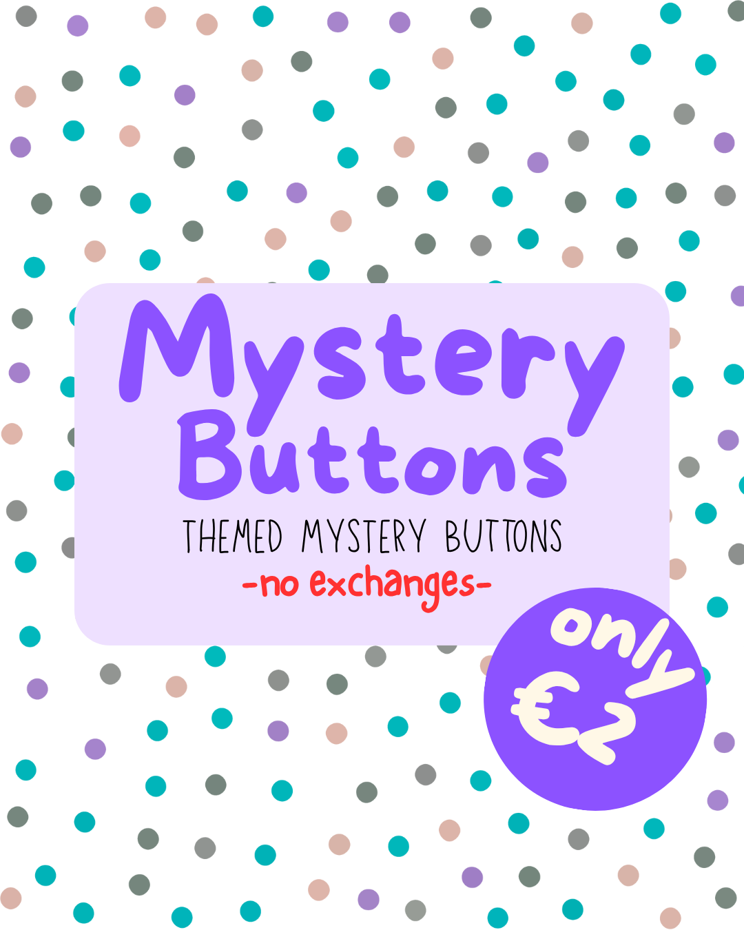 Mystery Buttons || Mystery Bundles
