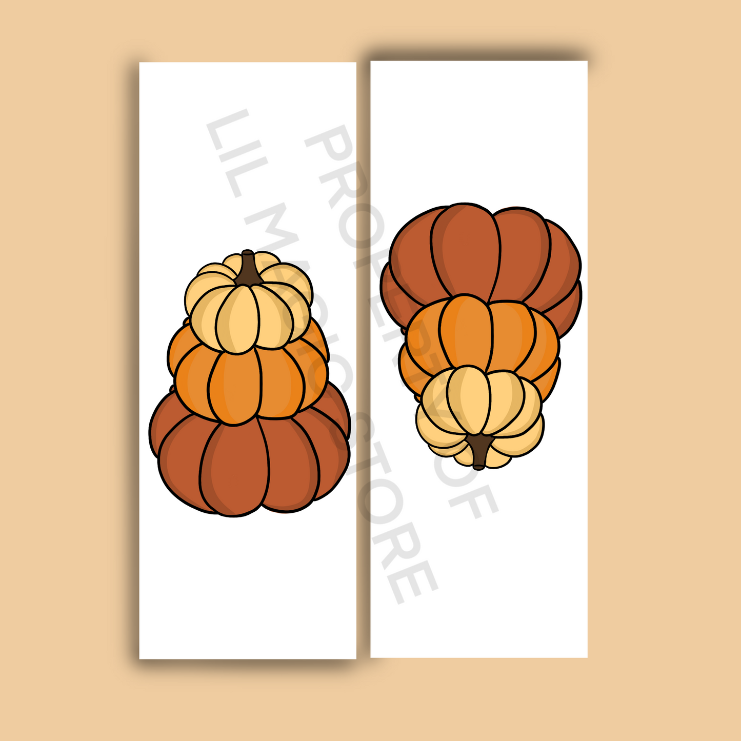 Spooky Bookmark Collection 2024 - Pumpkin Patch