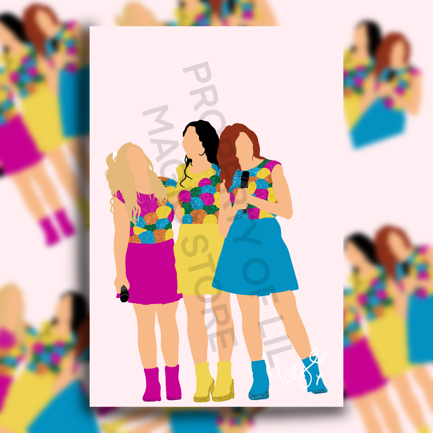 Minimalistische K3 Print || K3 Originals x Lil Magic Store