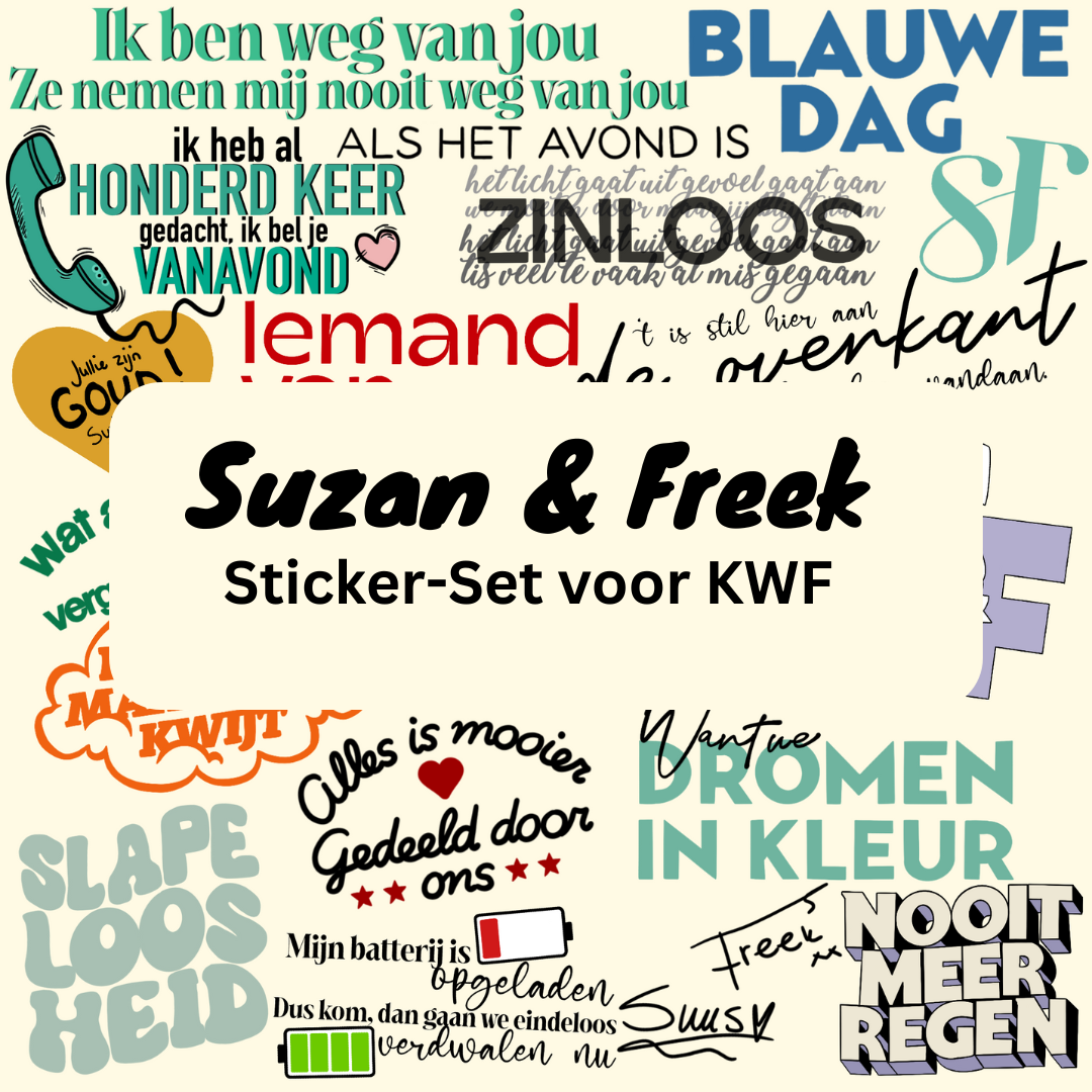 Suzan & Freek || Sticker-Set