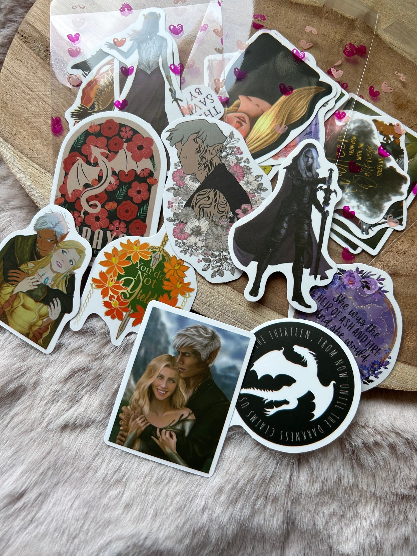 Throne of Glass || Mystery Sticker Pack