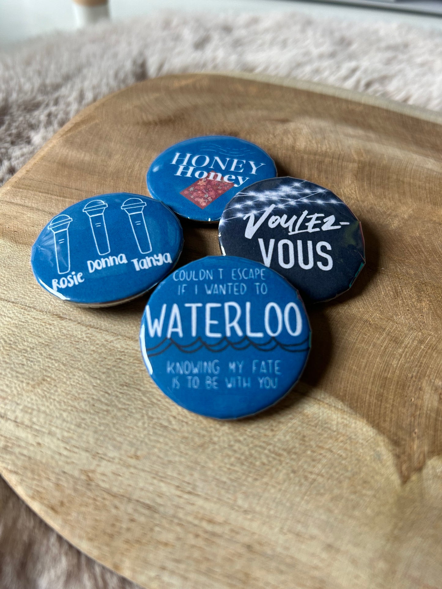 Mamma Mia the Musical || Button Set 3