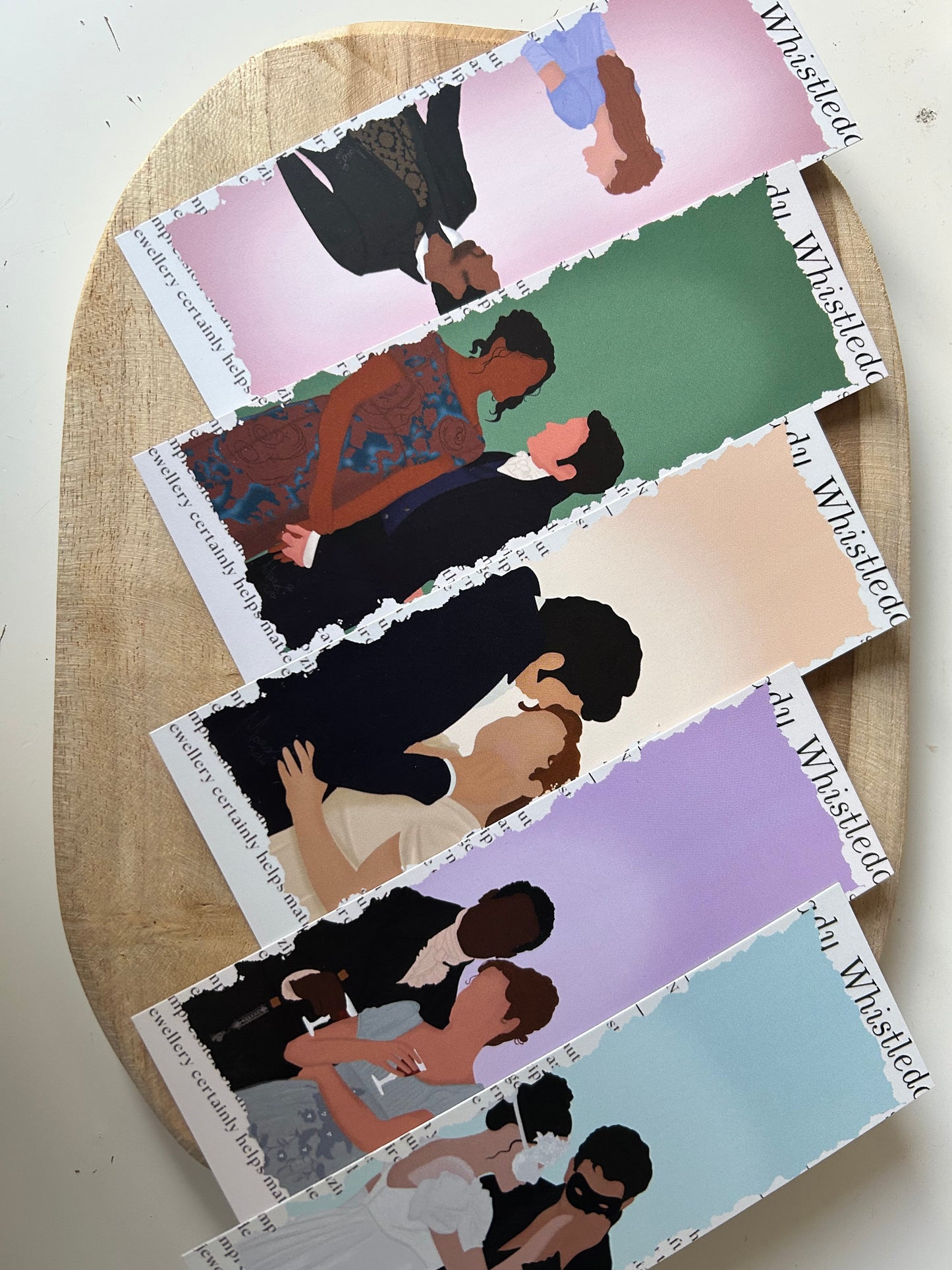 Dearest Gentle Reader || Bridgerton Bookmark Collection