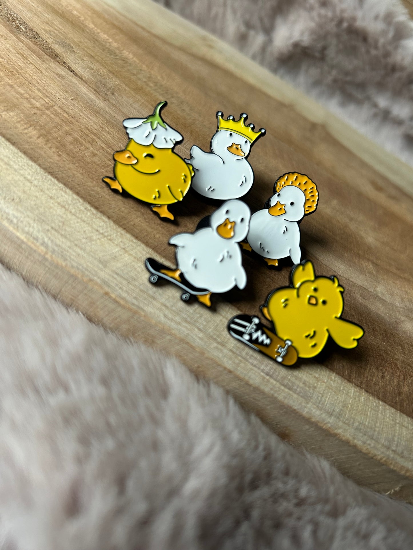 Duckies || Animal Enamel Pin