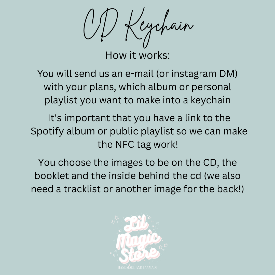 Custom CD Keychain - Make it yourself!