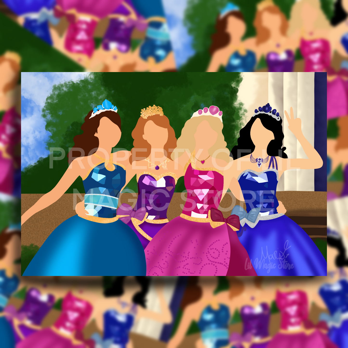 Barbie Charm School || Art Print