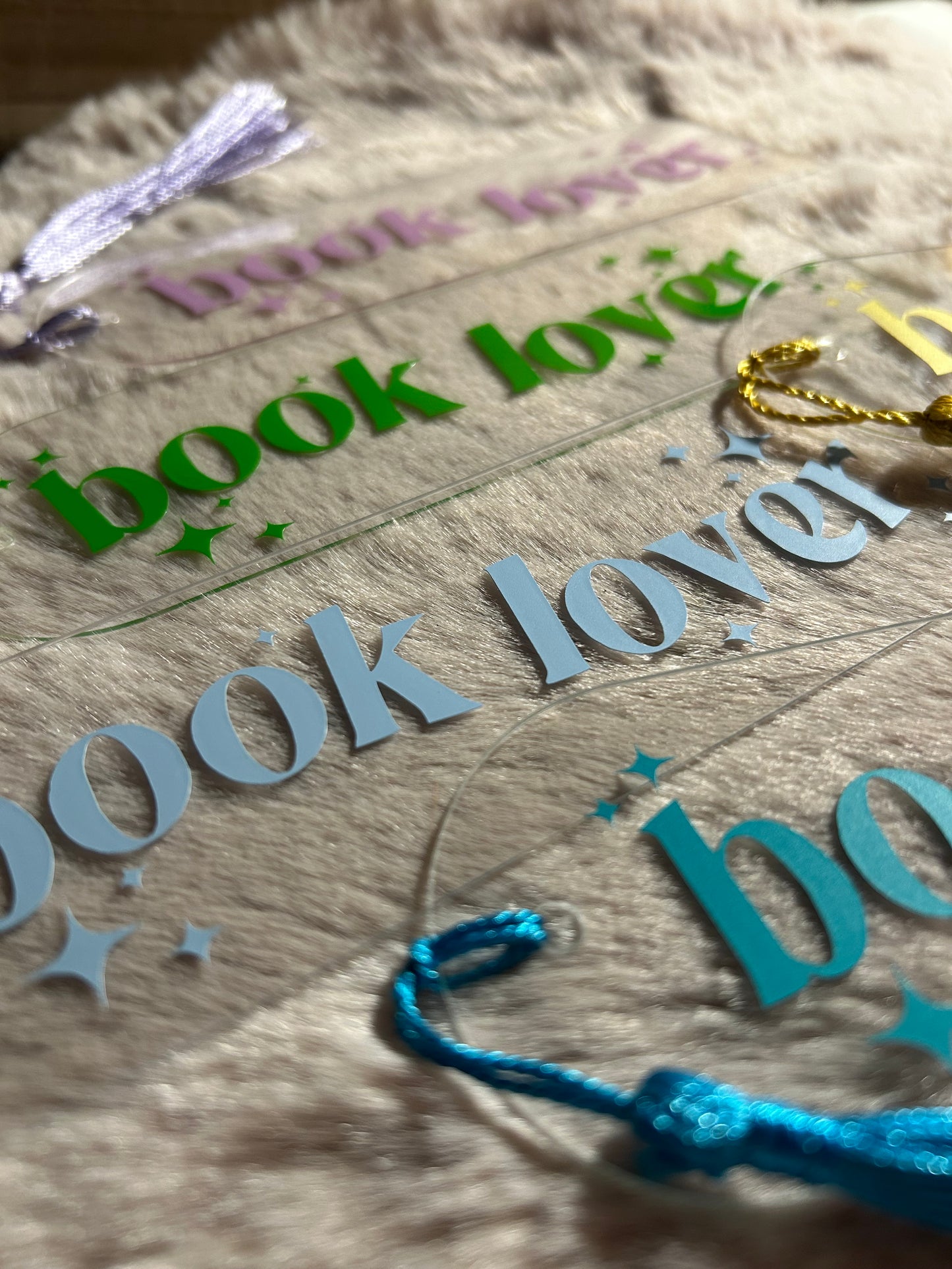 Book Lovers || Acrylic Bookmark