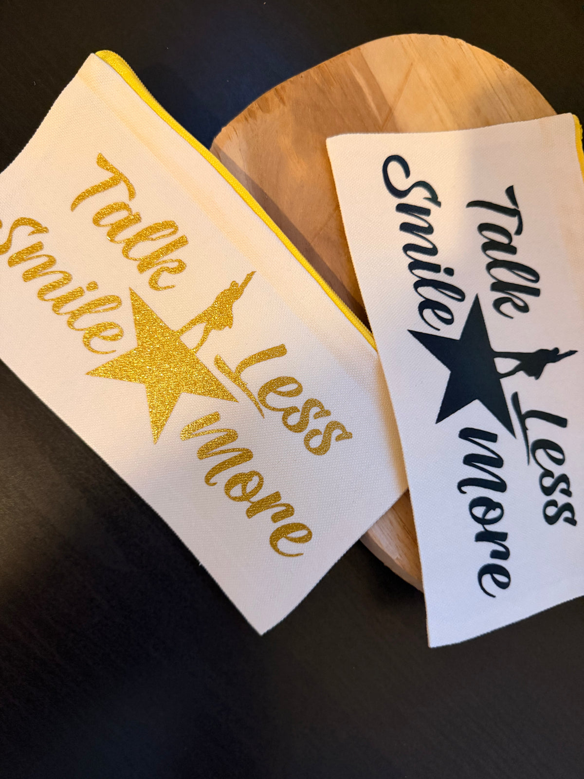 Talk Less, Smile More || Hamilton Pencil Pouch