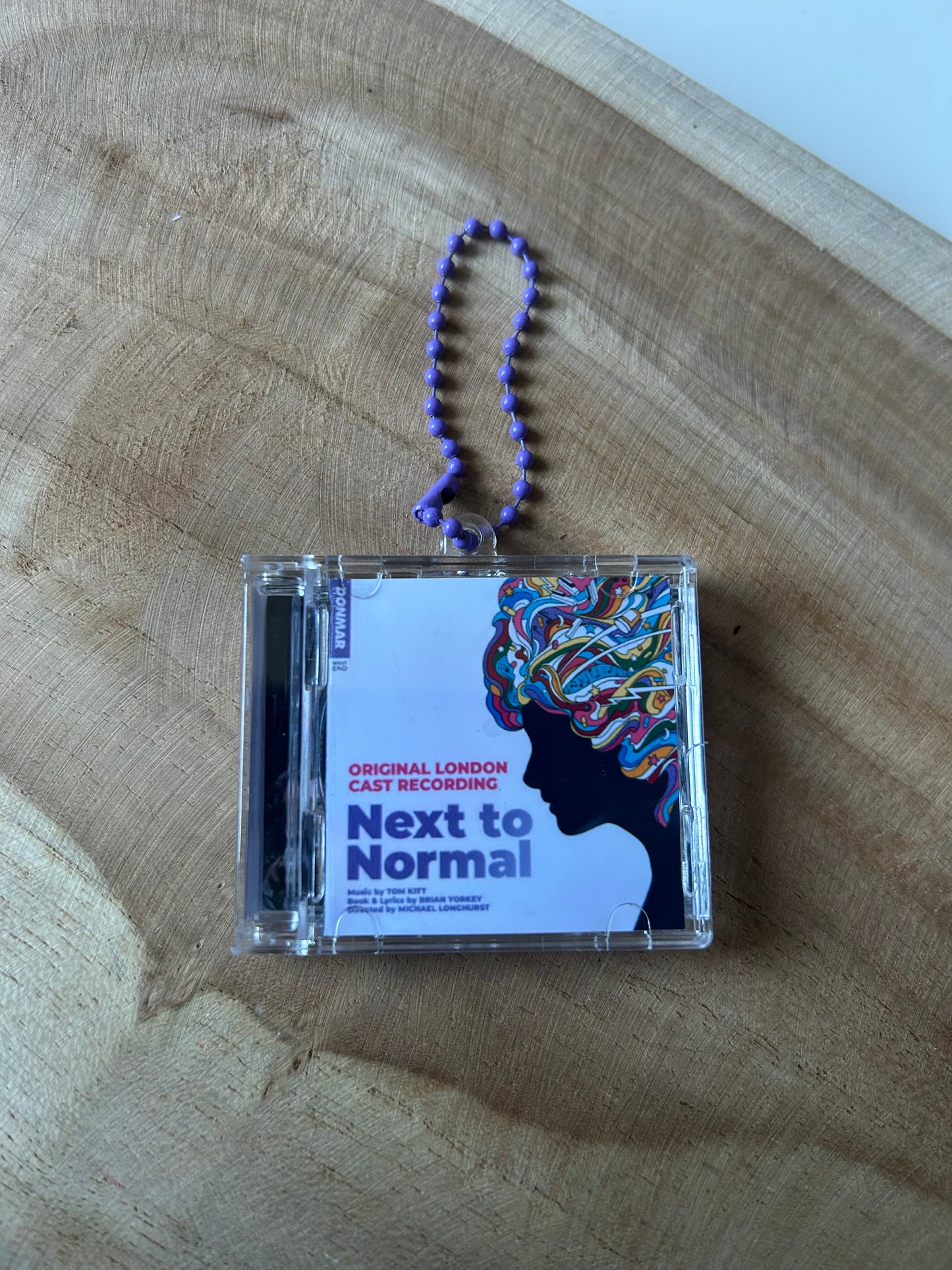West End Musicals || Mini CD Keychain