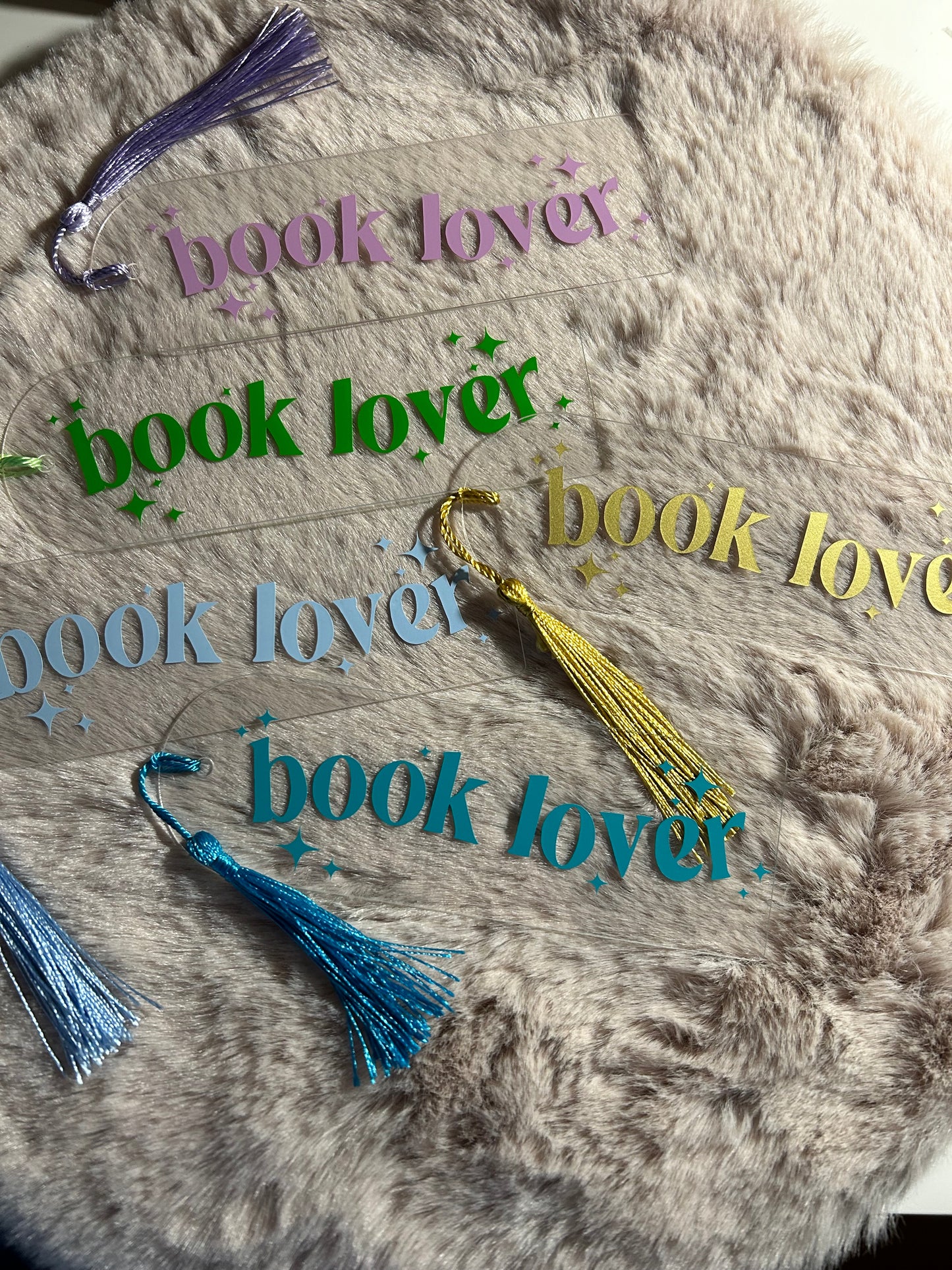 Book Lovers || Acrylic Bookmark