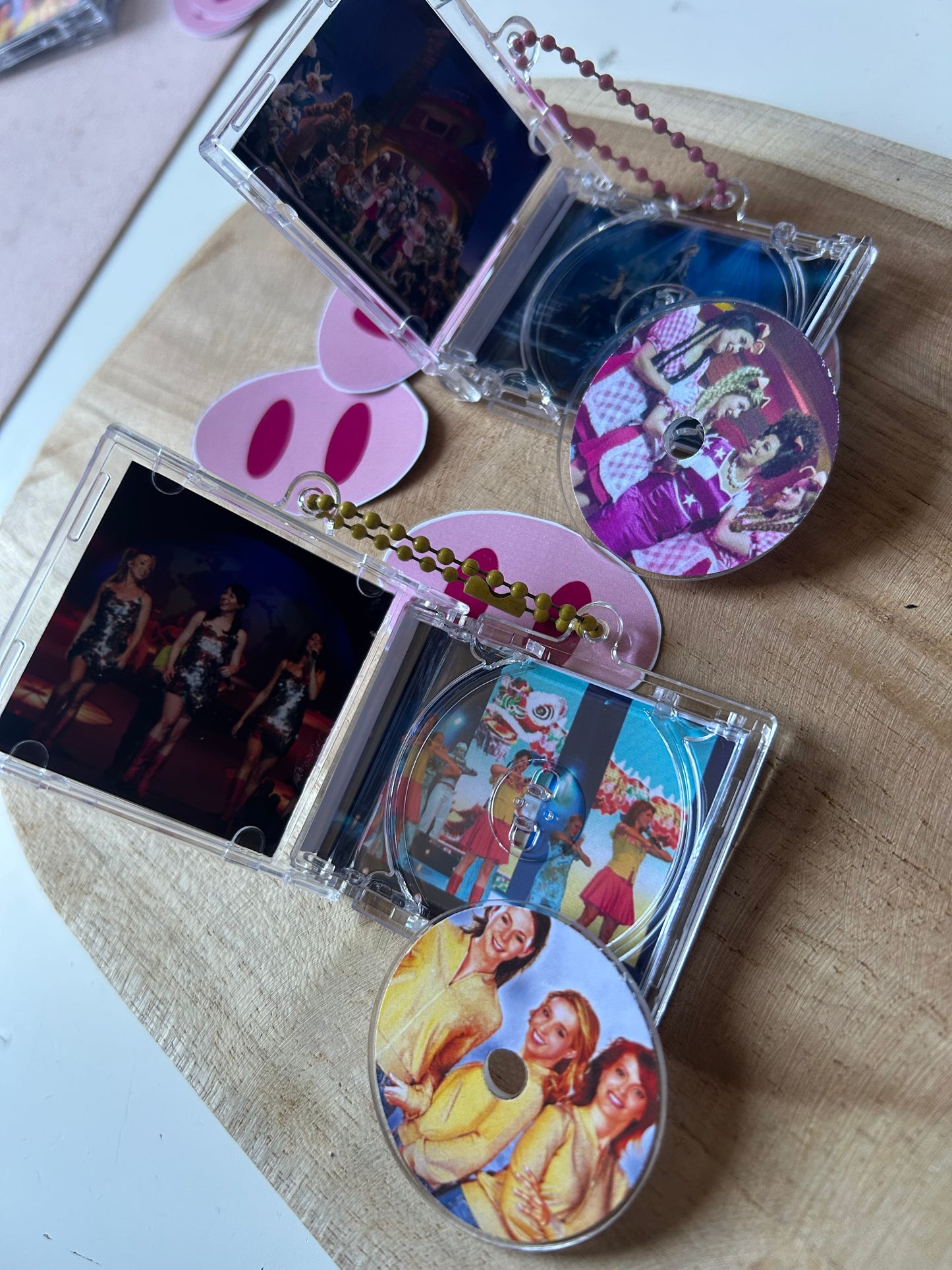 K3 CD Sleutelhangers || Mini CD Keychain