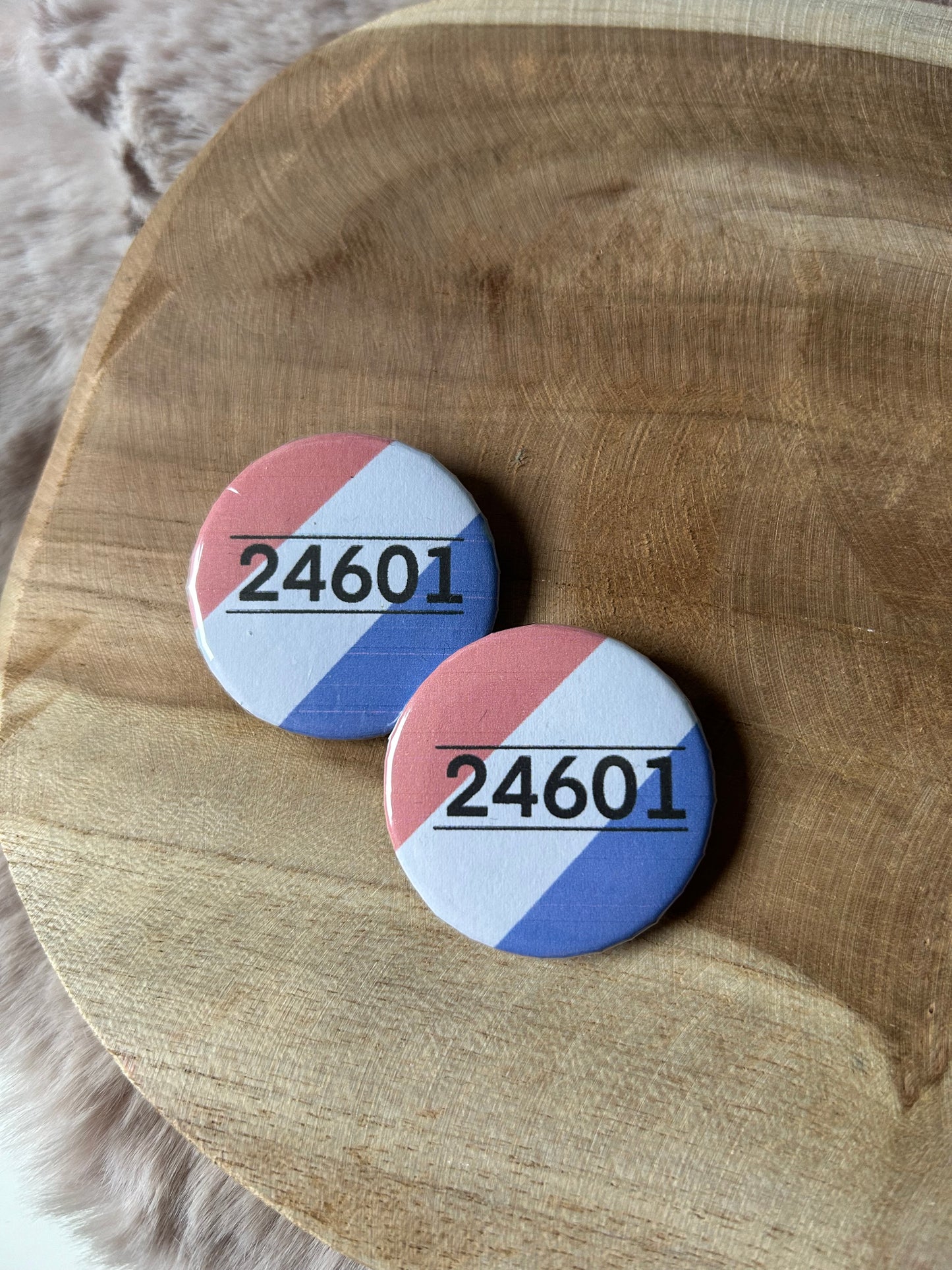 Les Miserables Button | 24601 | 37 MM