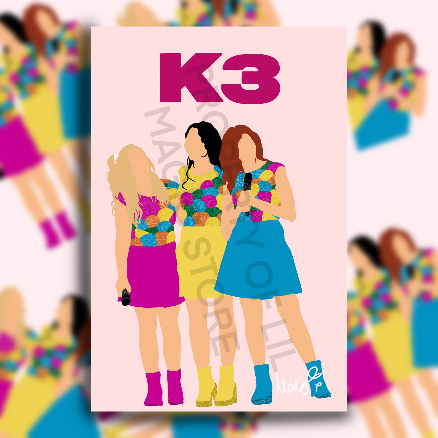 K3 Logo Print || K3 Originals x Lil Magic Store