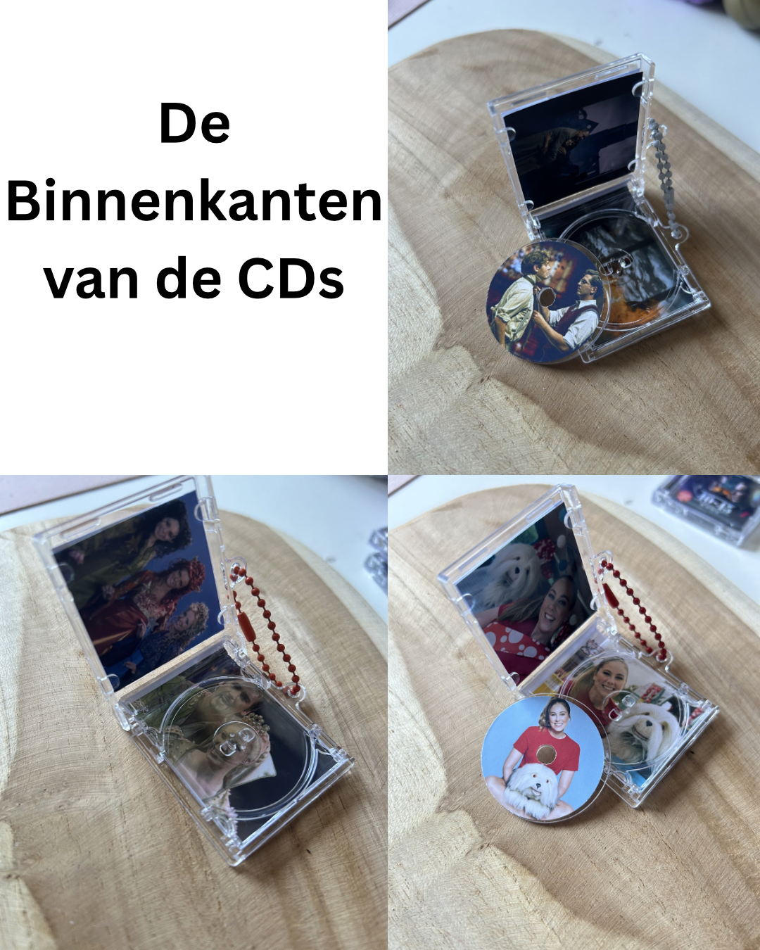 BE + NL Musicals || Mini CD Keychains
