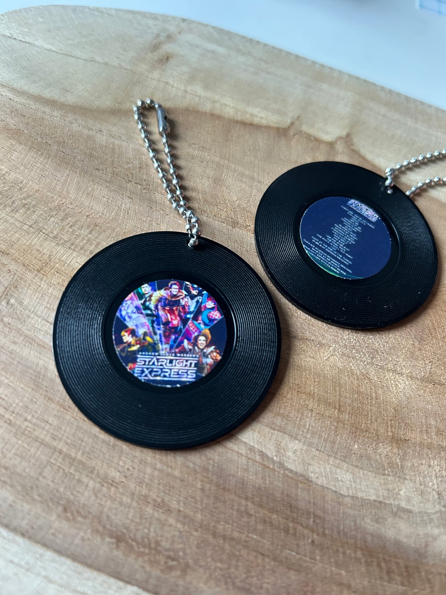 Starlight Express || Vinyl Record Keychain
